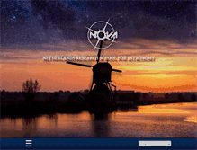 Tablet Screenshot of nova-astronomy.nl